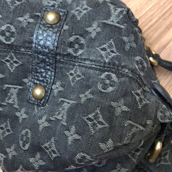 SOLD ‼️authentic Louis Vuitton denim shoulder bag - Picture 14 of 16
